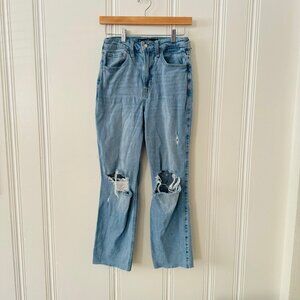 Hollister jeans ultra high vintage straight jeans size 3r